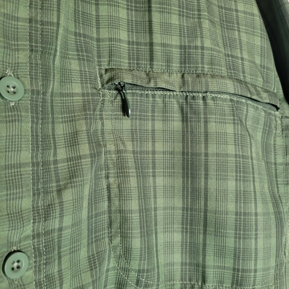 Eddie Bauer Lot Of 2 Men's Short Sleeve Button Up Plaid Shirts Size XXL - Picture 9 of 14